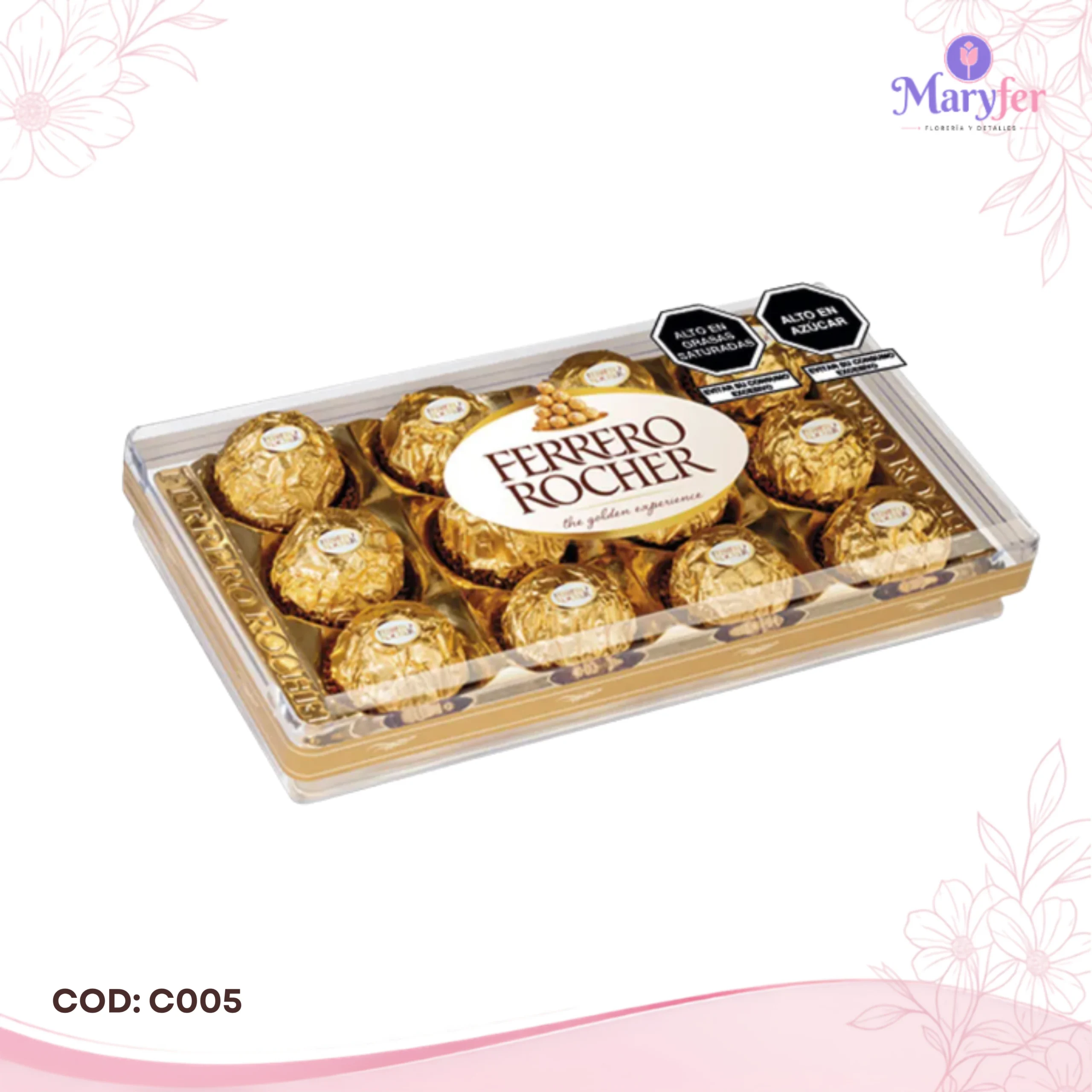 Ferrero Rocher 12 unidades