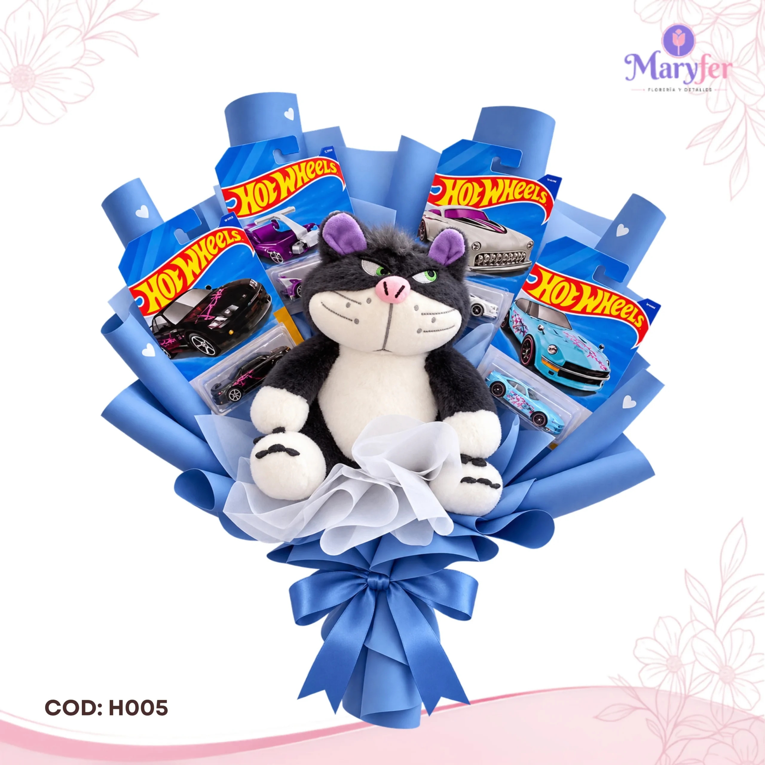 Aventura Hot Wheels con Peluche