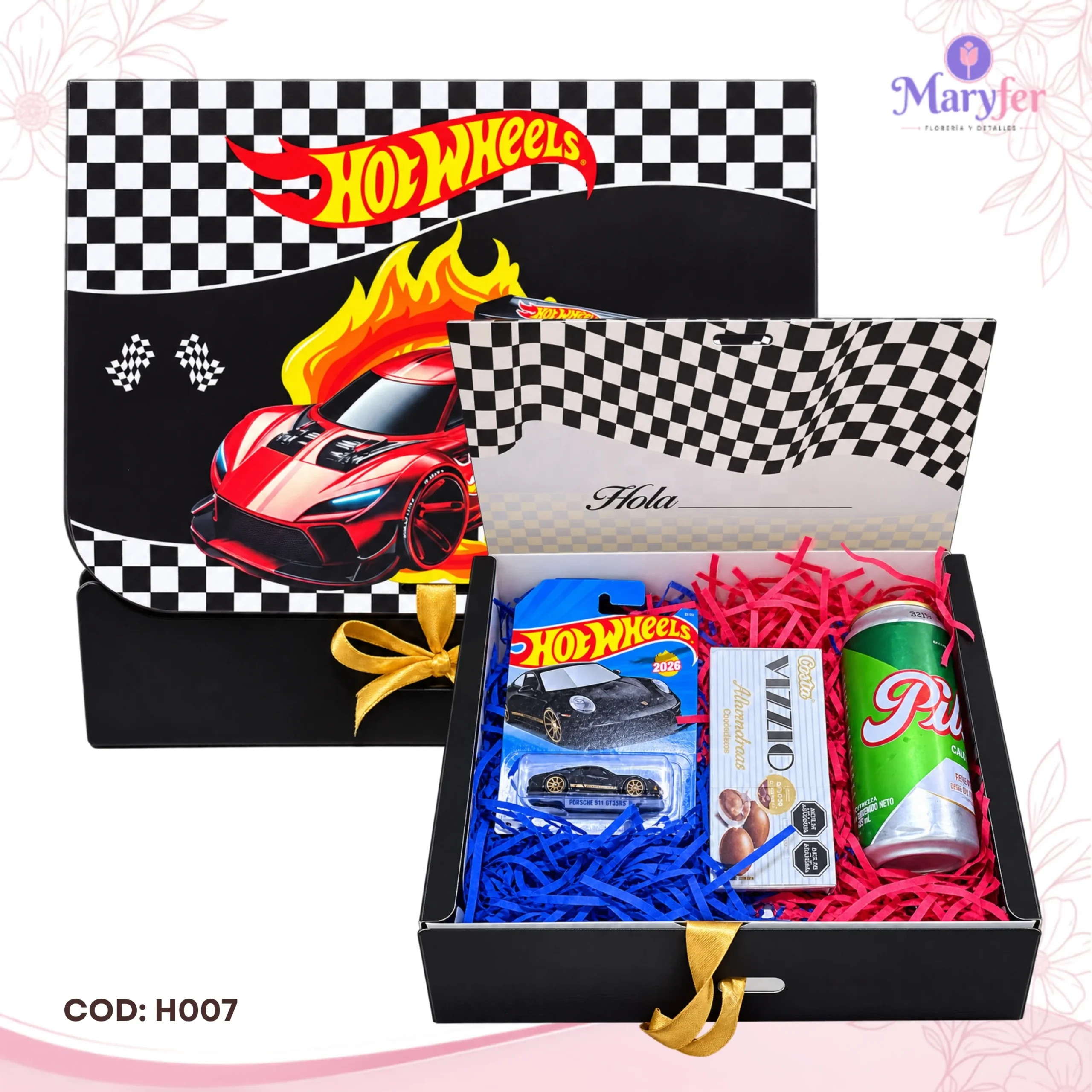 Box Hot Wheels Velocidad & Sorpresa